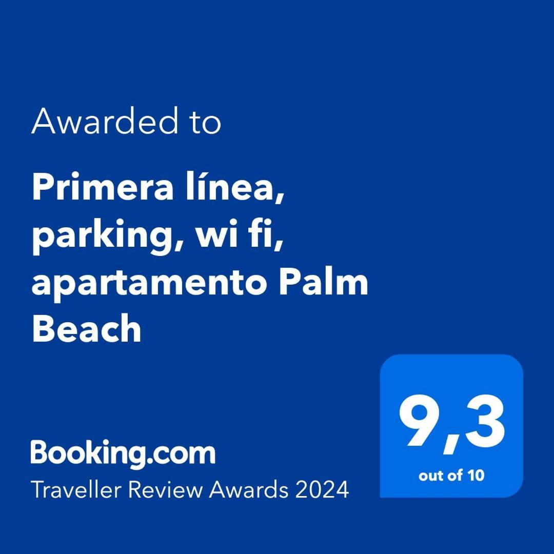 Primera línea, parking, wi fi, apartamento Palm Beach Dénia Exterior foto